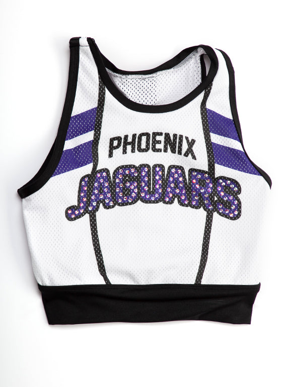 202-14 Long Line Crop Lettering Alternate Image