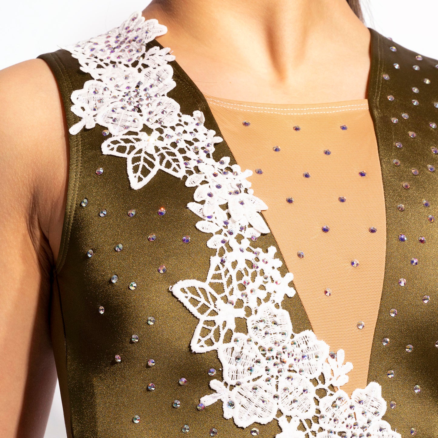 White Applique