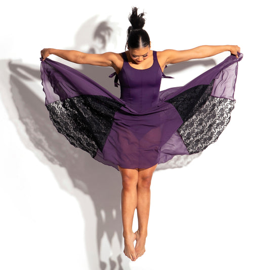 Eggplant Matte Tricot