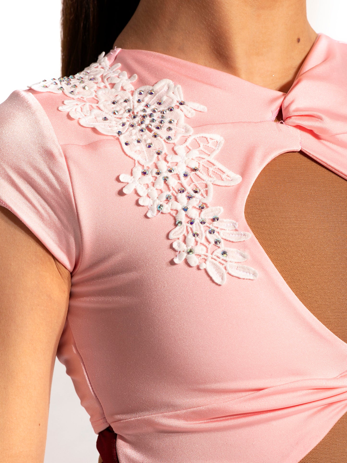 Clarke Skate Dress With Appliques