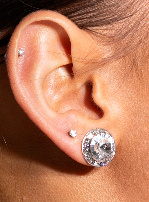 Performance Rhinestone Earrings
