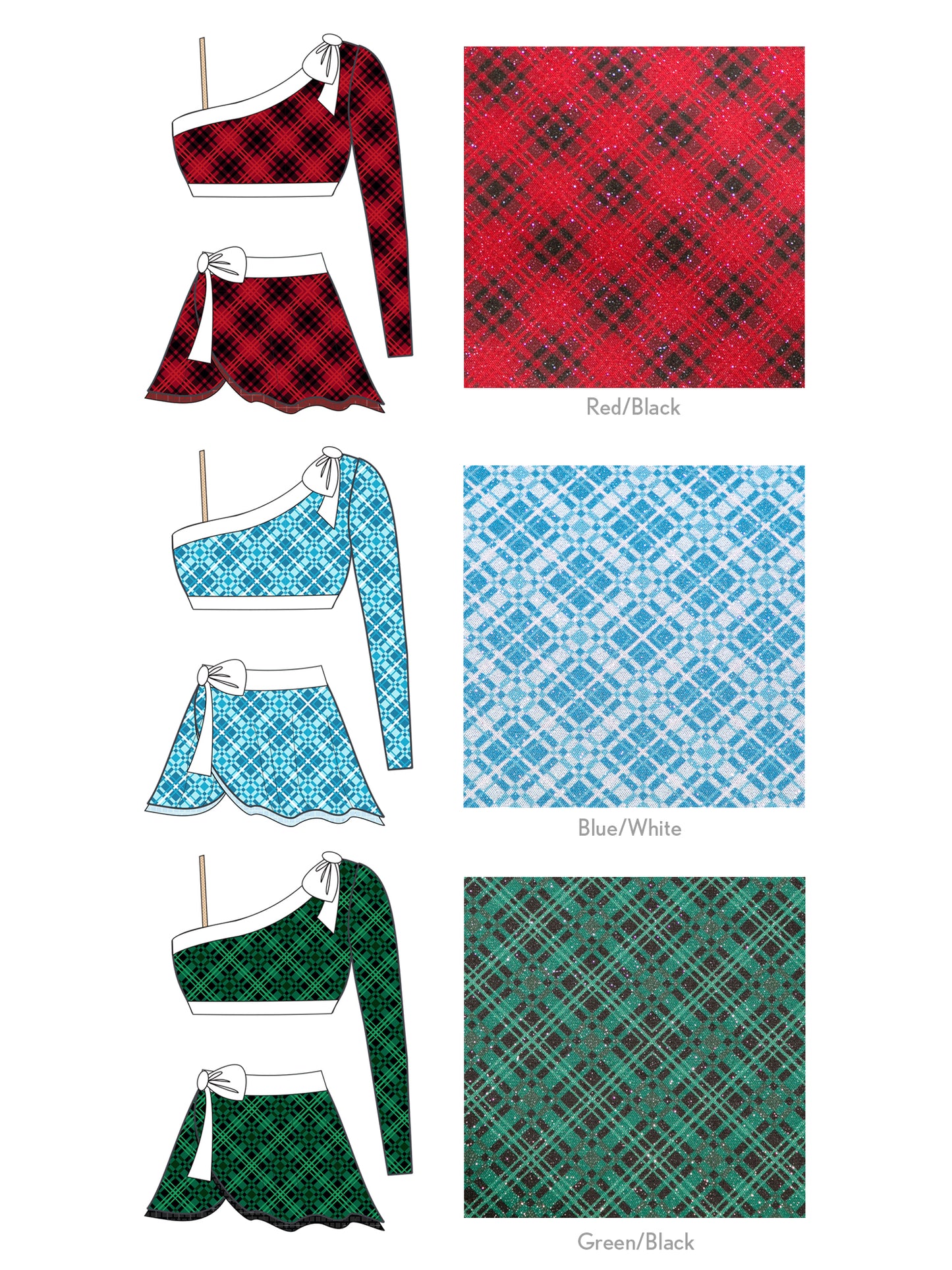 Ginger Glitter Mesh Wrap Skirt