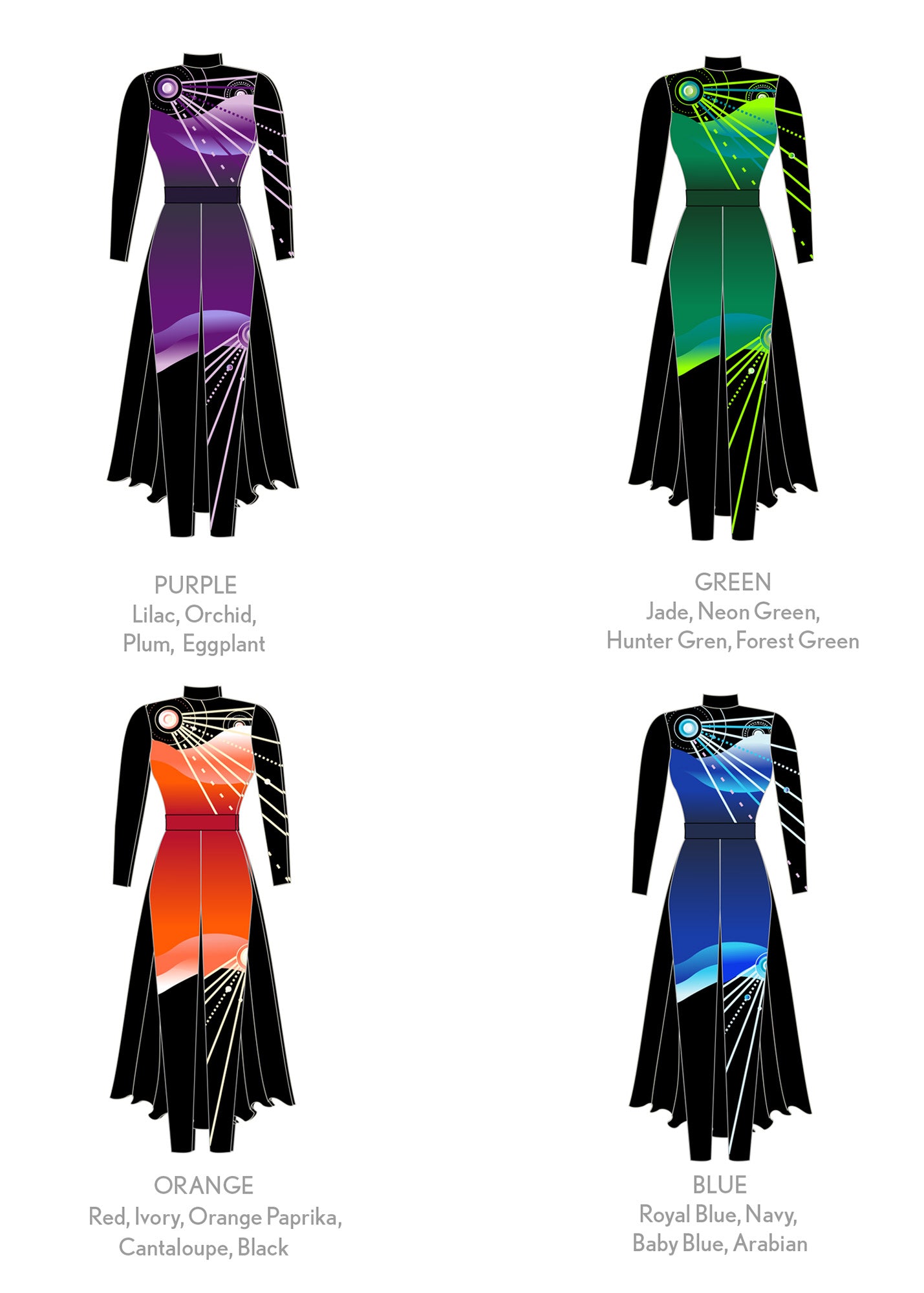 Helios Skirted Unitard