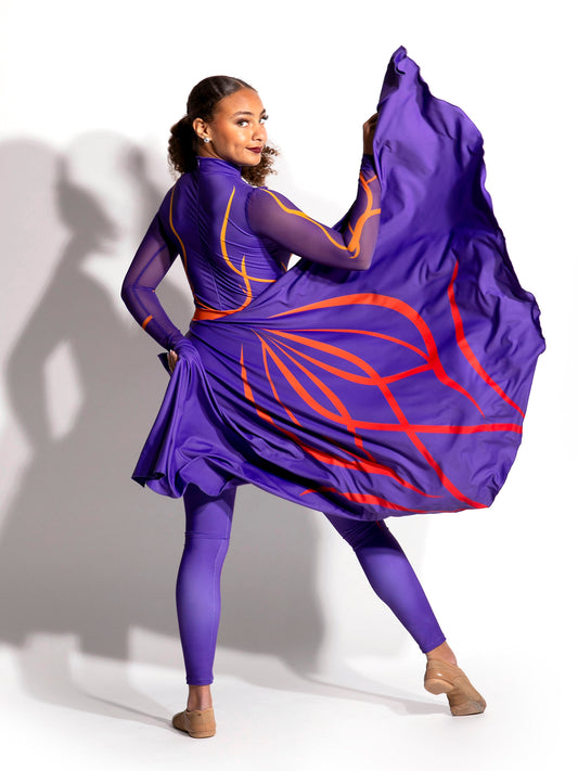 Hestia Skirted Unitard