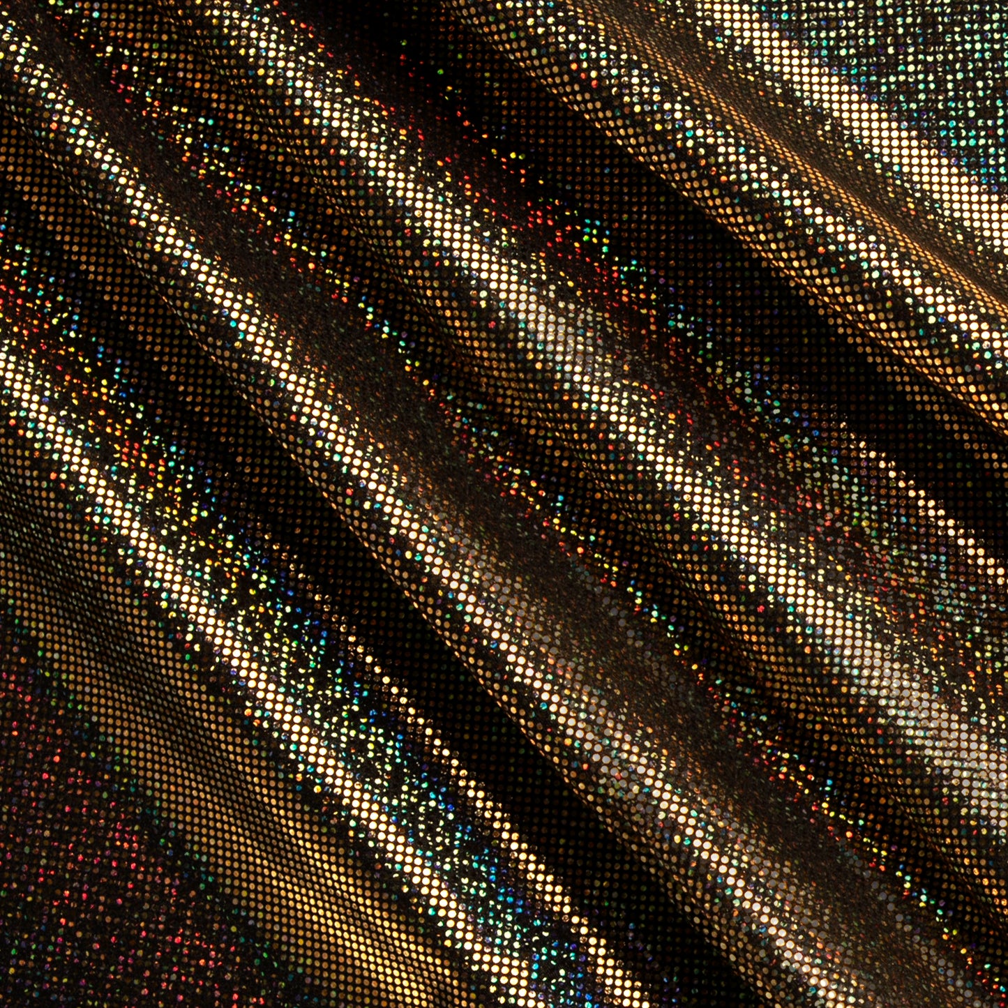 Gold/Black Sparkle Hologram