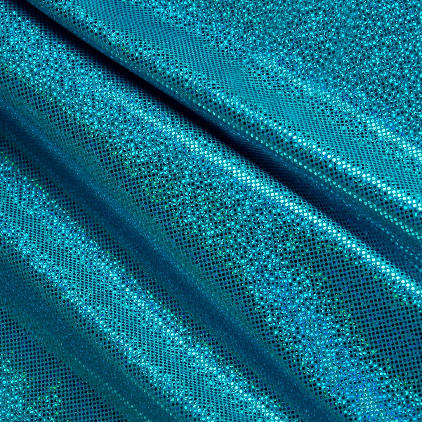 Turquoise Hologram Dot Hologram