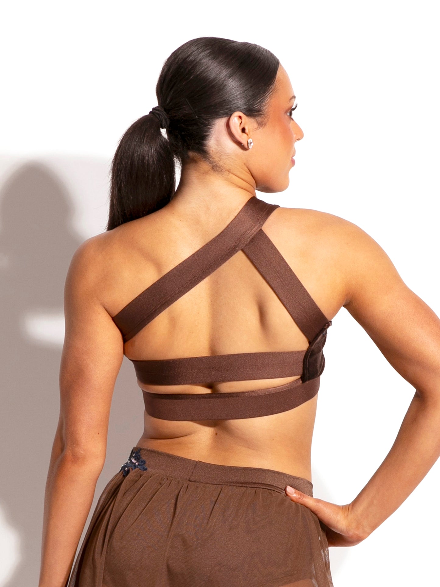 Lonny Velvet Crop with Appliques