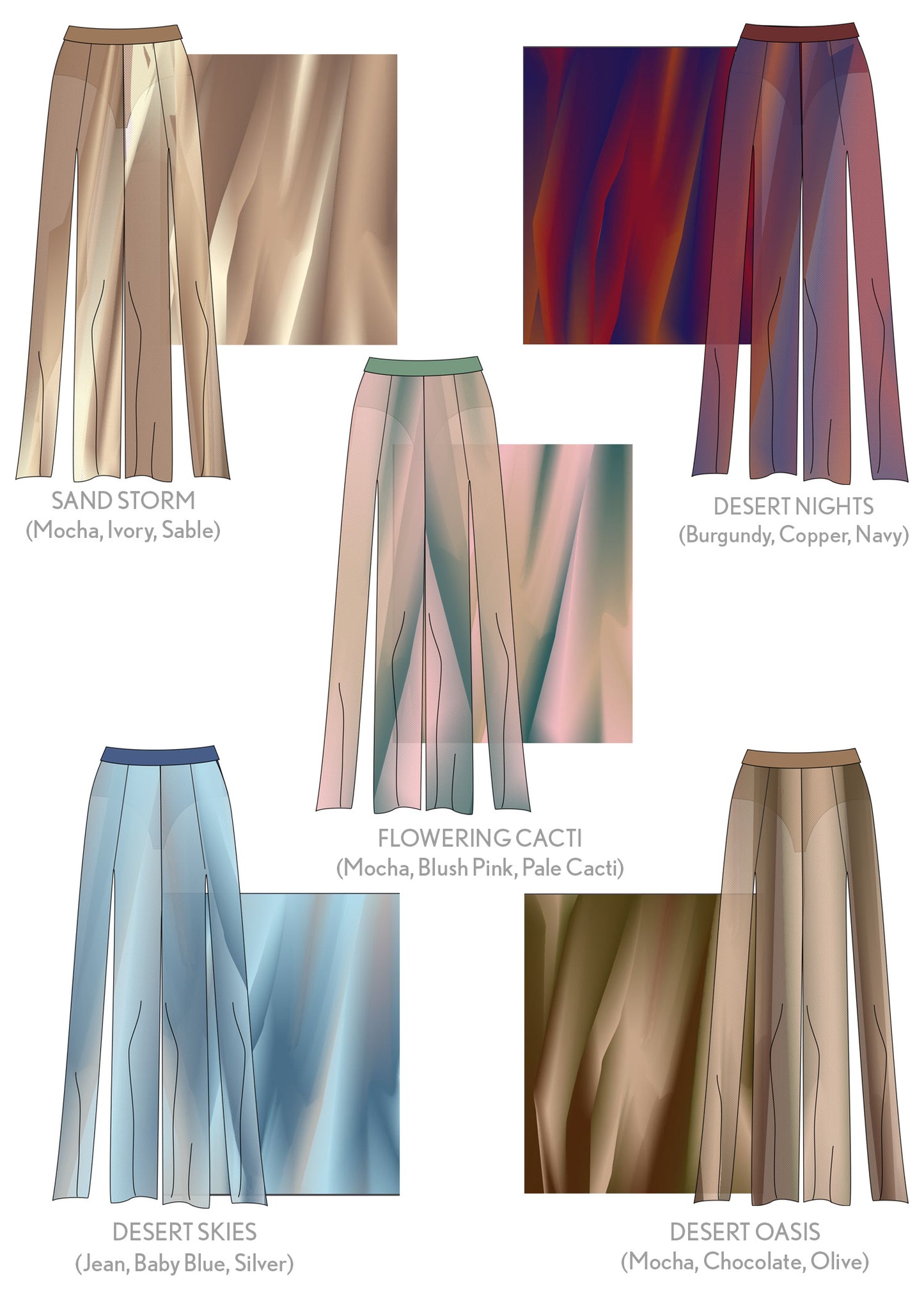 Murmur Mesh Pants