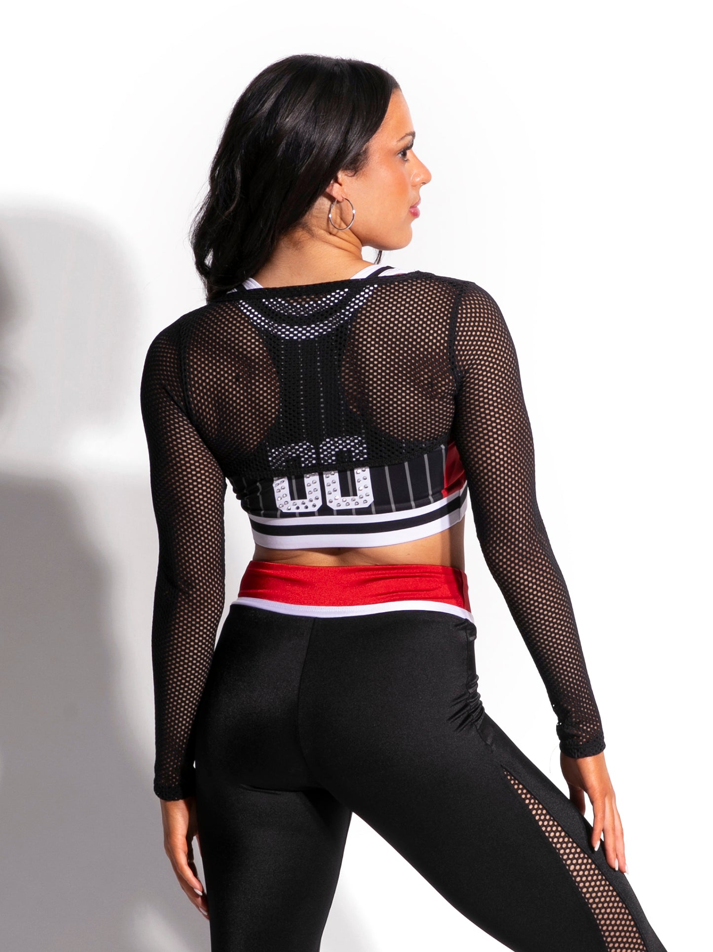 Pop Mesh Shrug