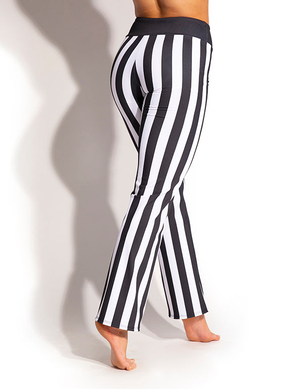 Stripe Bootcut Pants