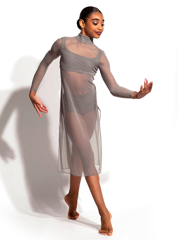 Austere Mesh Dress Set Alternate Image