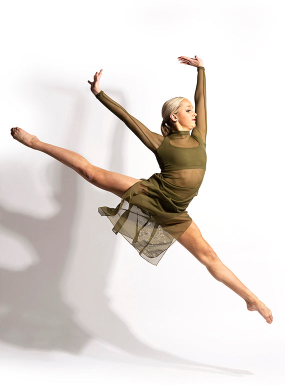 Austere Mesh Dress Set Alternate Image 2