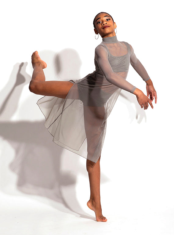 Austere Mesh Dress Set Alternate Image 4