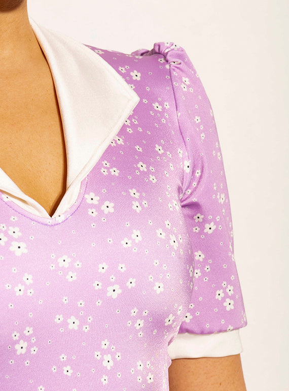 Betty Dress with Flowers Alternate Image 2