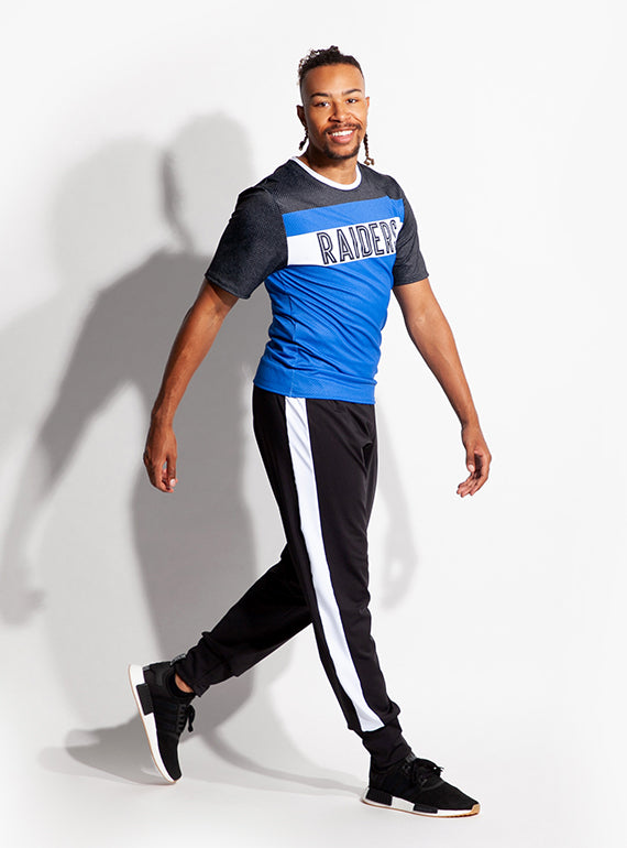 Color Block Crew Neck Short Sleeve - Men & Boys Alternate Image 3