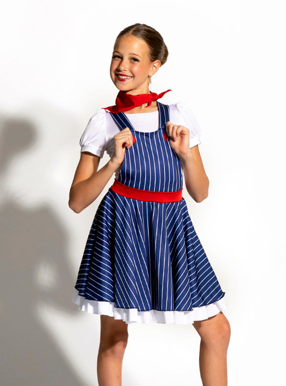 Dungaree Skate Dress Alternate Image 2