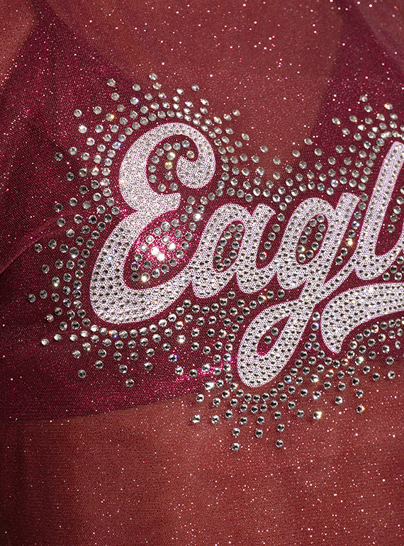 Elena Glitter Mesh Overlay Alternate Image 3