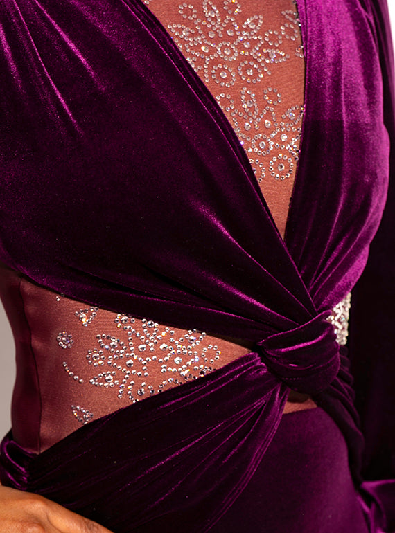 Eugenie Velvet Leotard Alternate Image 2