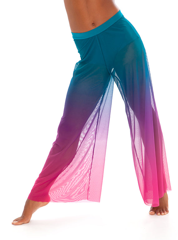 Gaucho Ombre Mesh Pants Primary Image