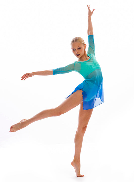 Jessa Mesh Ombre Overlay Secondary Image