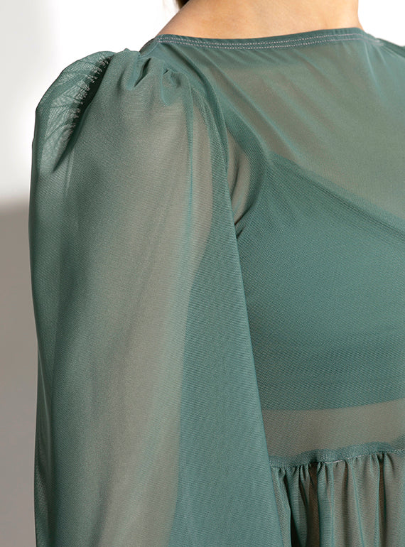 Juni Mesh Dress Overlay Alternate Image 2