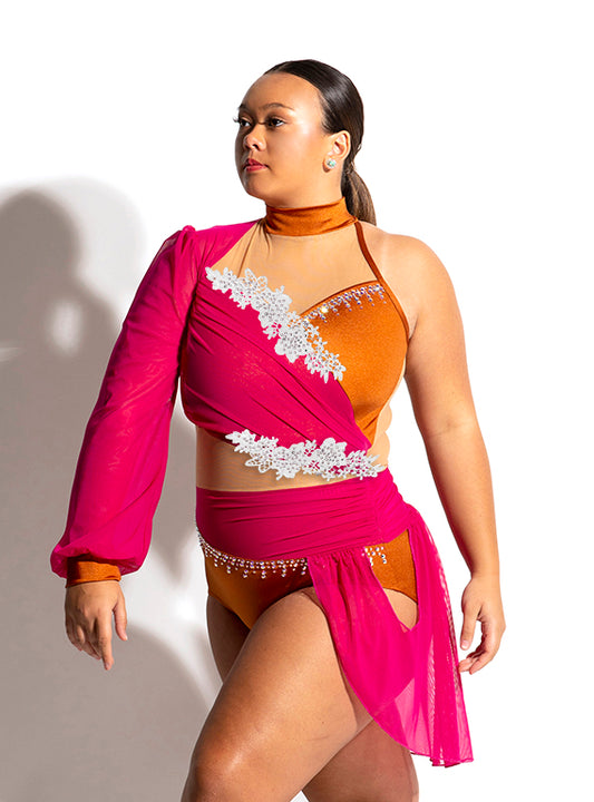 Monica Dress with Applique Alternate Image 1