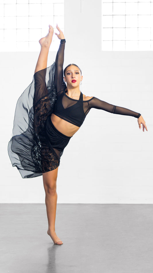 Romantic jazz Dance Costumes