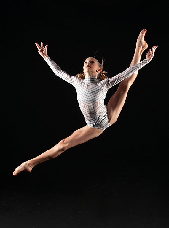 Tanzanite Mesh Leotard Set Alternate Image 3