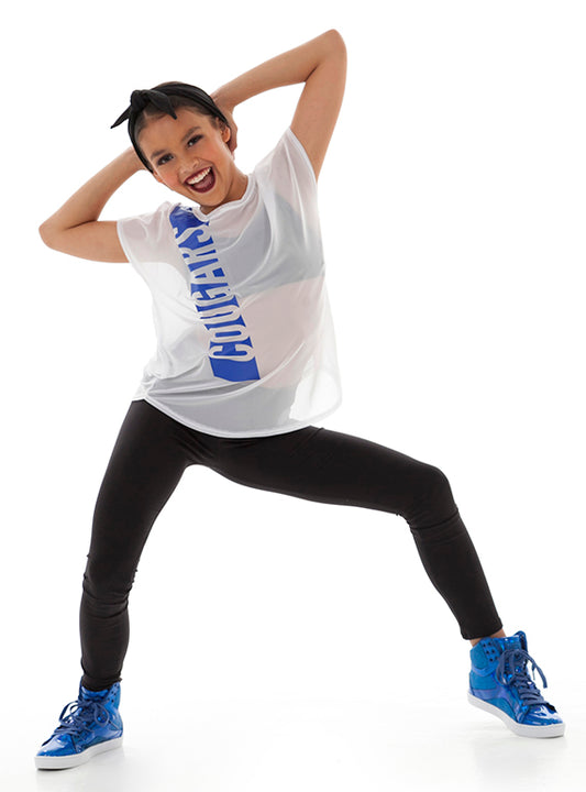 Vista Mesh Tee - Vinyl Alternate Image 3