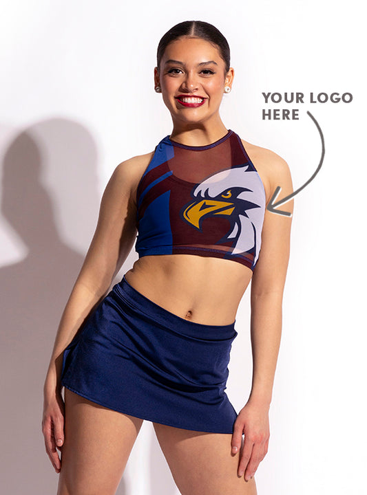 202 Duel Mesh Overlay Custom Logo Alternate Image