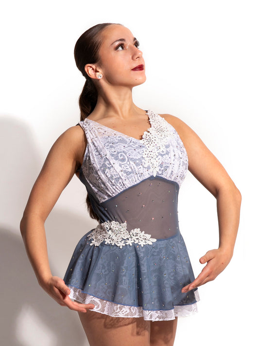 Adeline Dress with Appliques