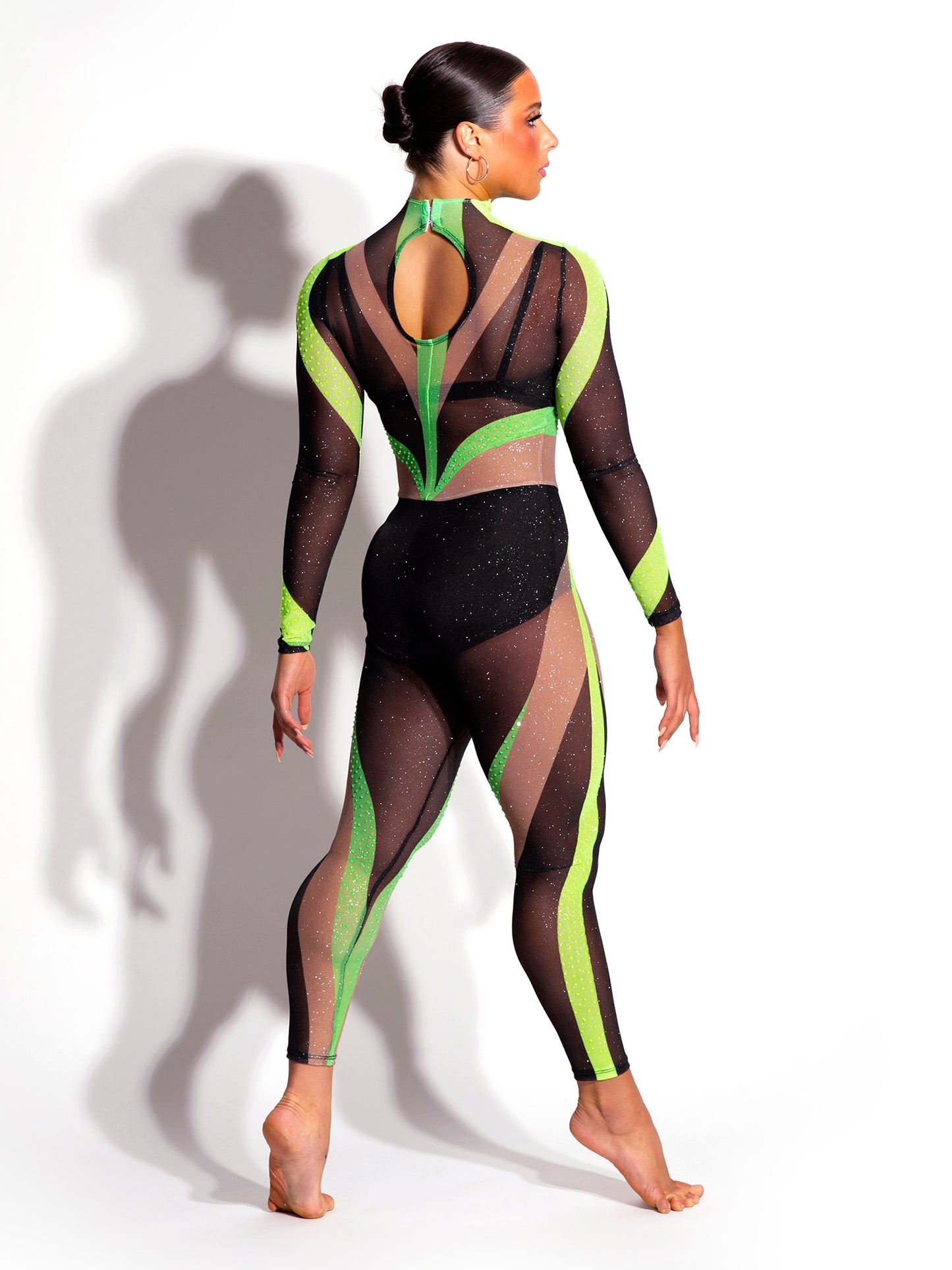 Alessa Mesh Unitard Set