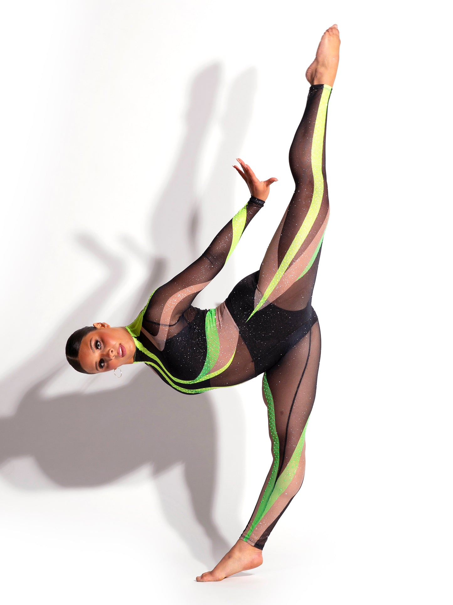 Alessa Mesh Unitard Set