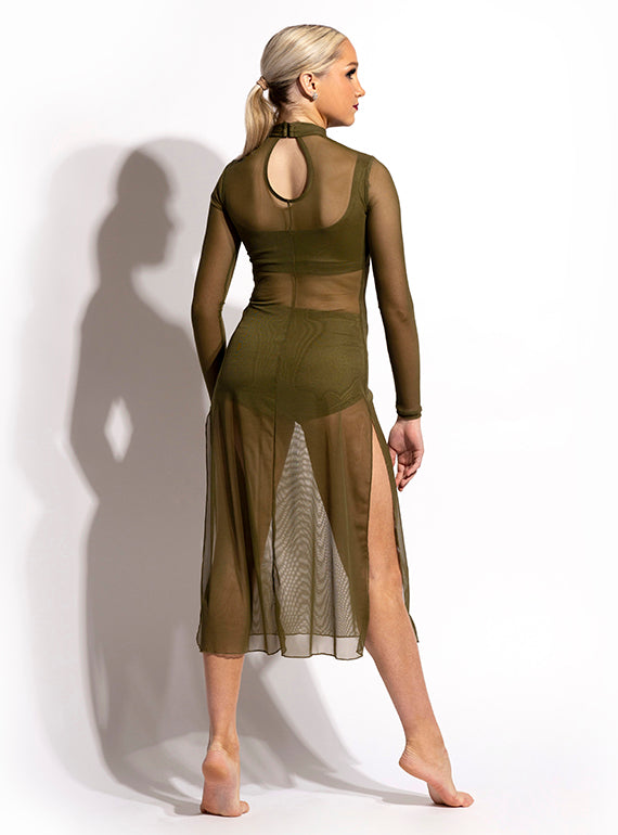 Austere Mesh Dress Set