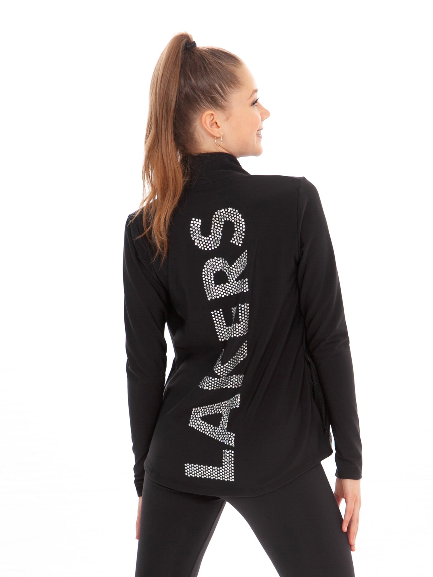 Axel Rhinestone Lettering Jacket