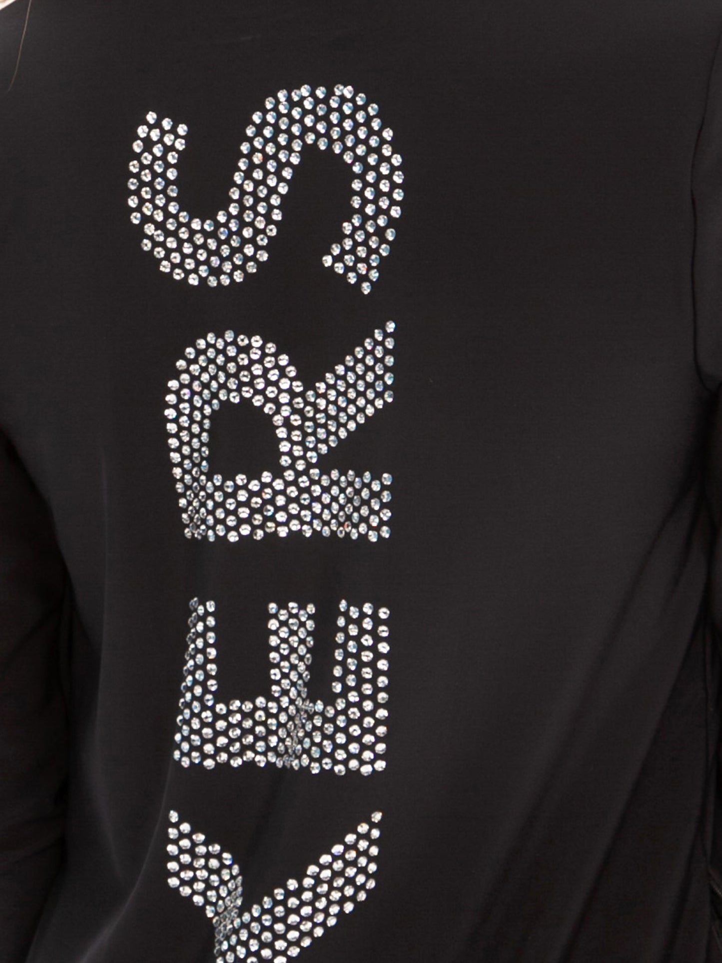 Axel Rhinestone Lettering Jacket