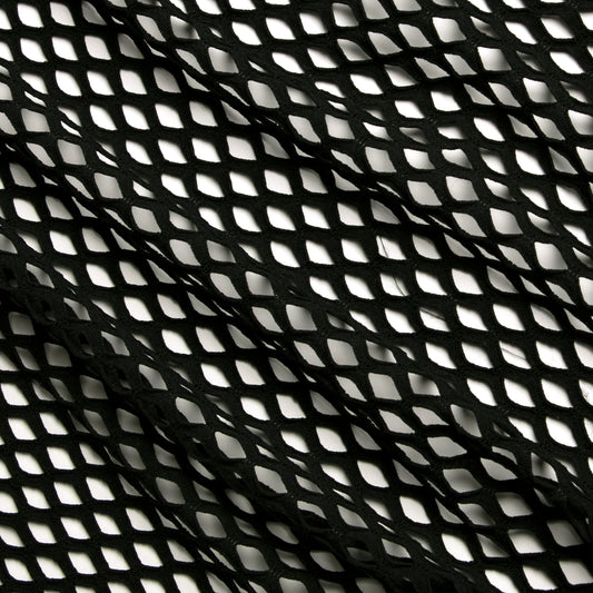 Black Big Hole Mesh