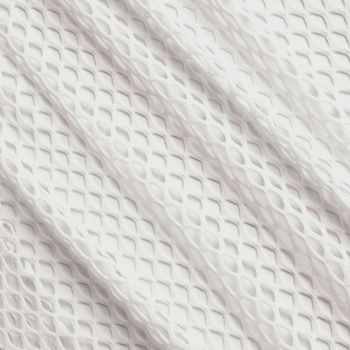 White Big Hole Mesh