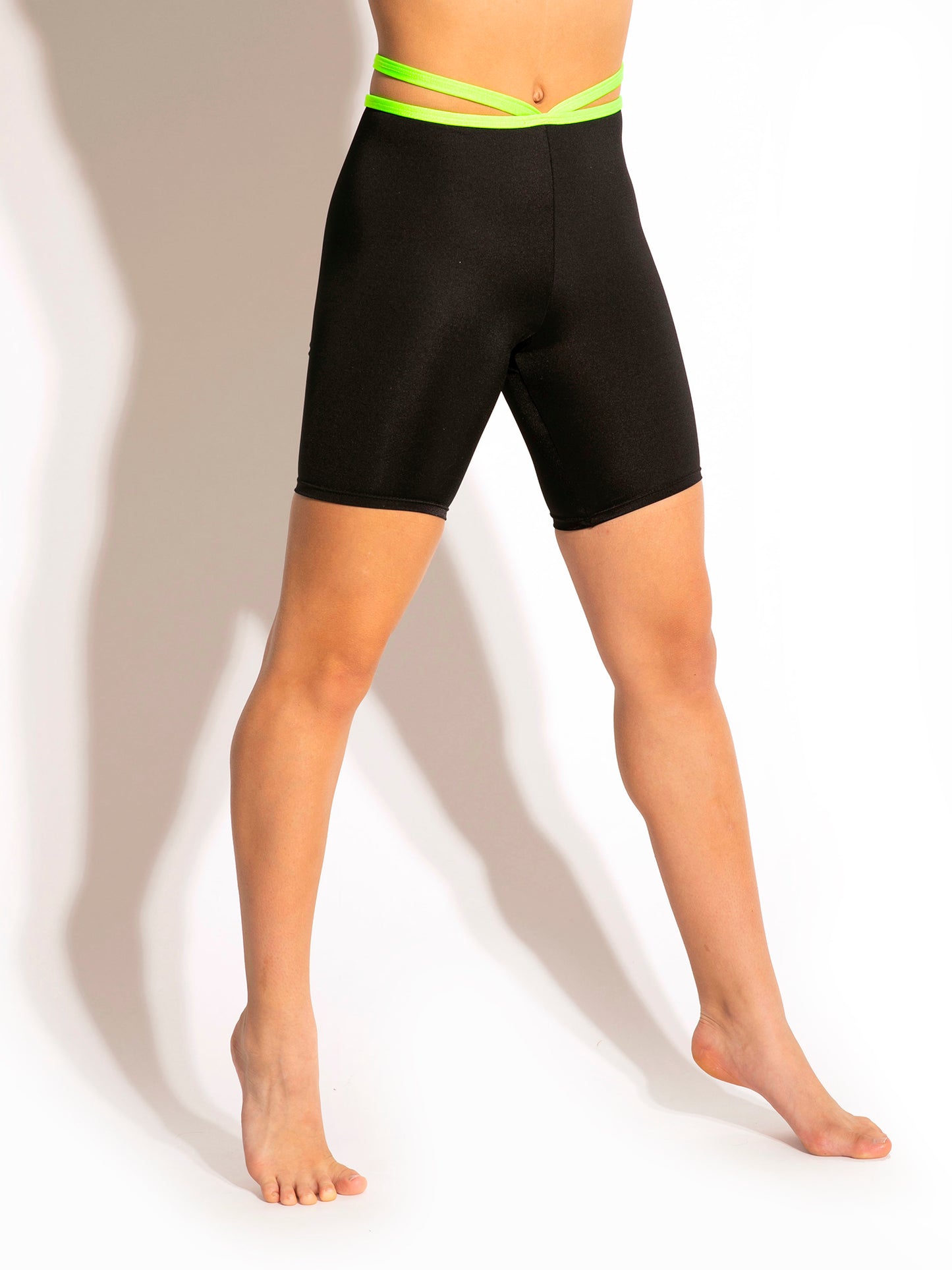 Biker Shorts with Strap