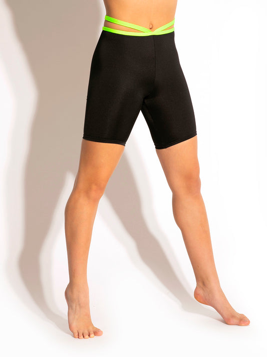 Biker Shorts with Strap