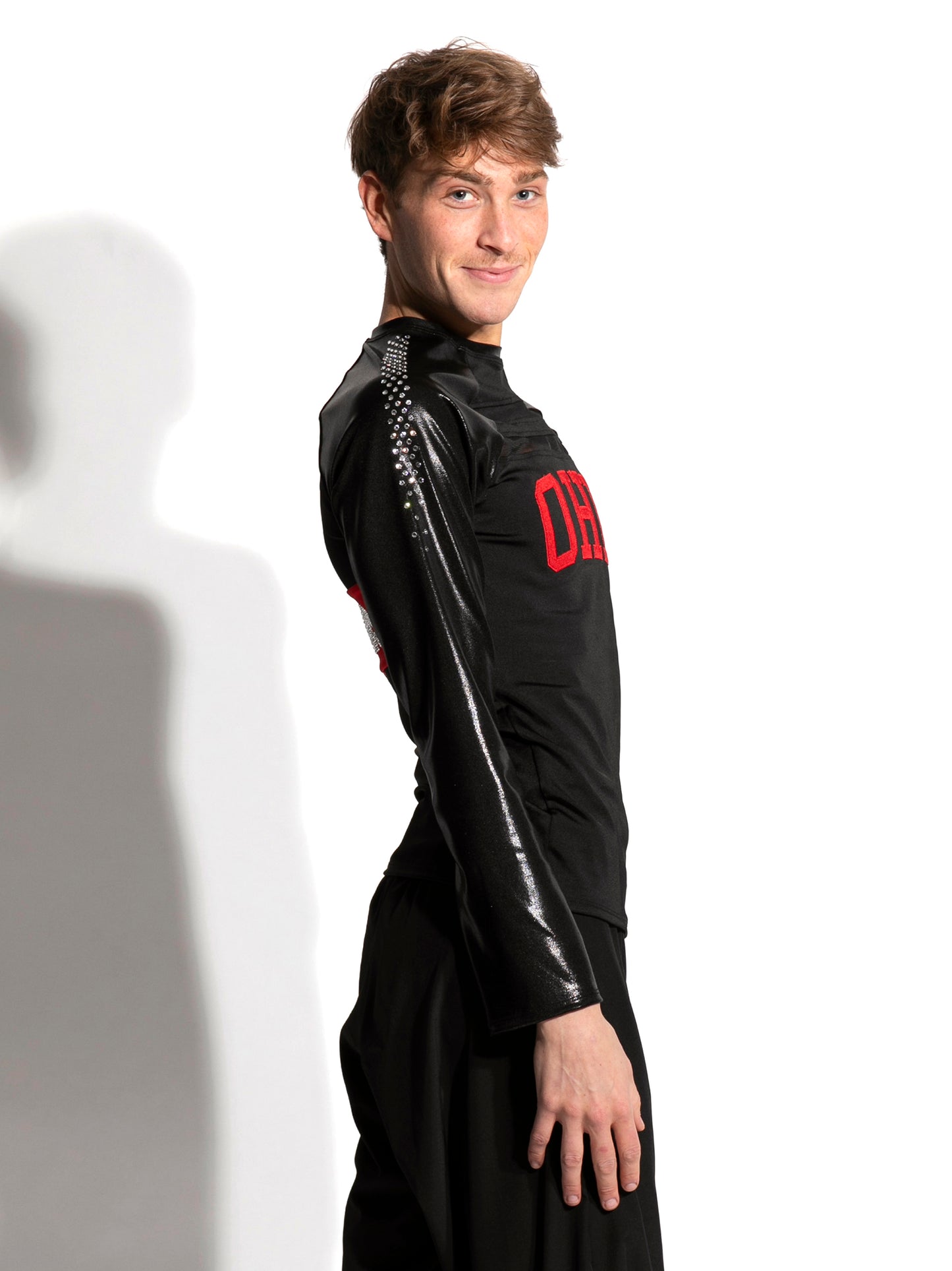 Buckeye Pom Shirt- Men & Boys