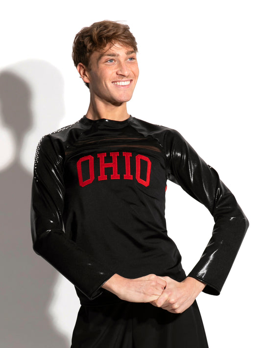 Buckeye Pom Shirt- Men & Boys