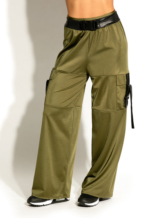 Buckle Cargo Pants