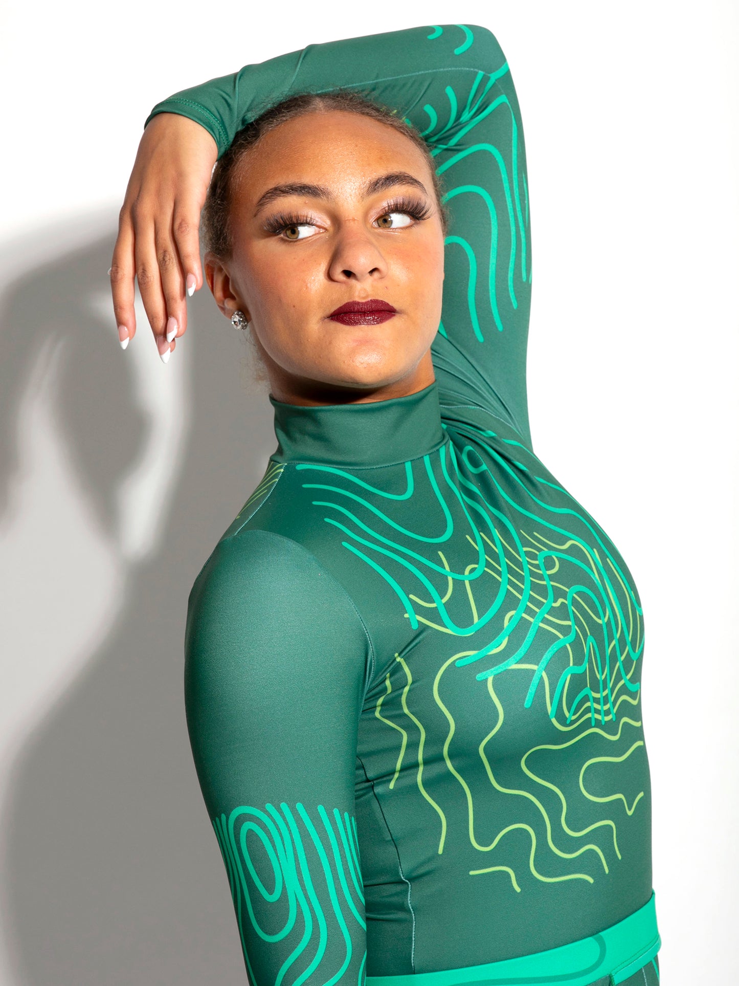 Caelan Unitard with Detachable Skirt