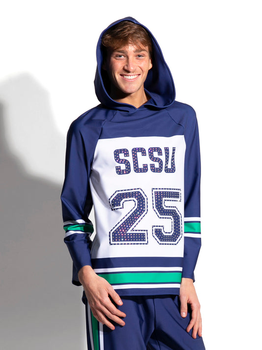 Cameron Oversized Hooded Long Sleeve Jersey Unisex