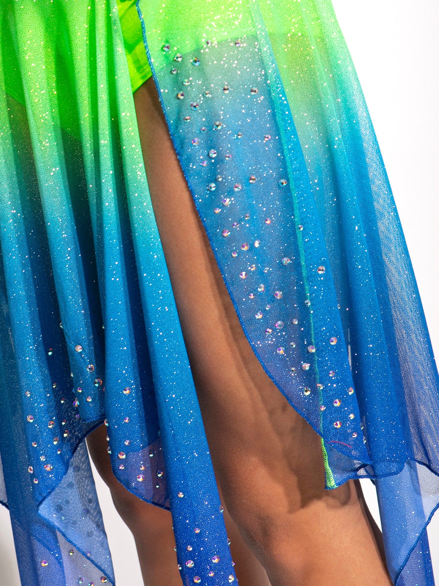 Cely Glitter Mesh Skirt