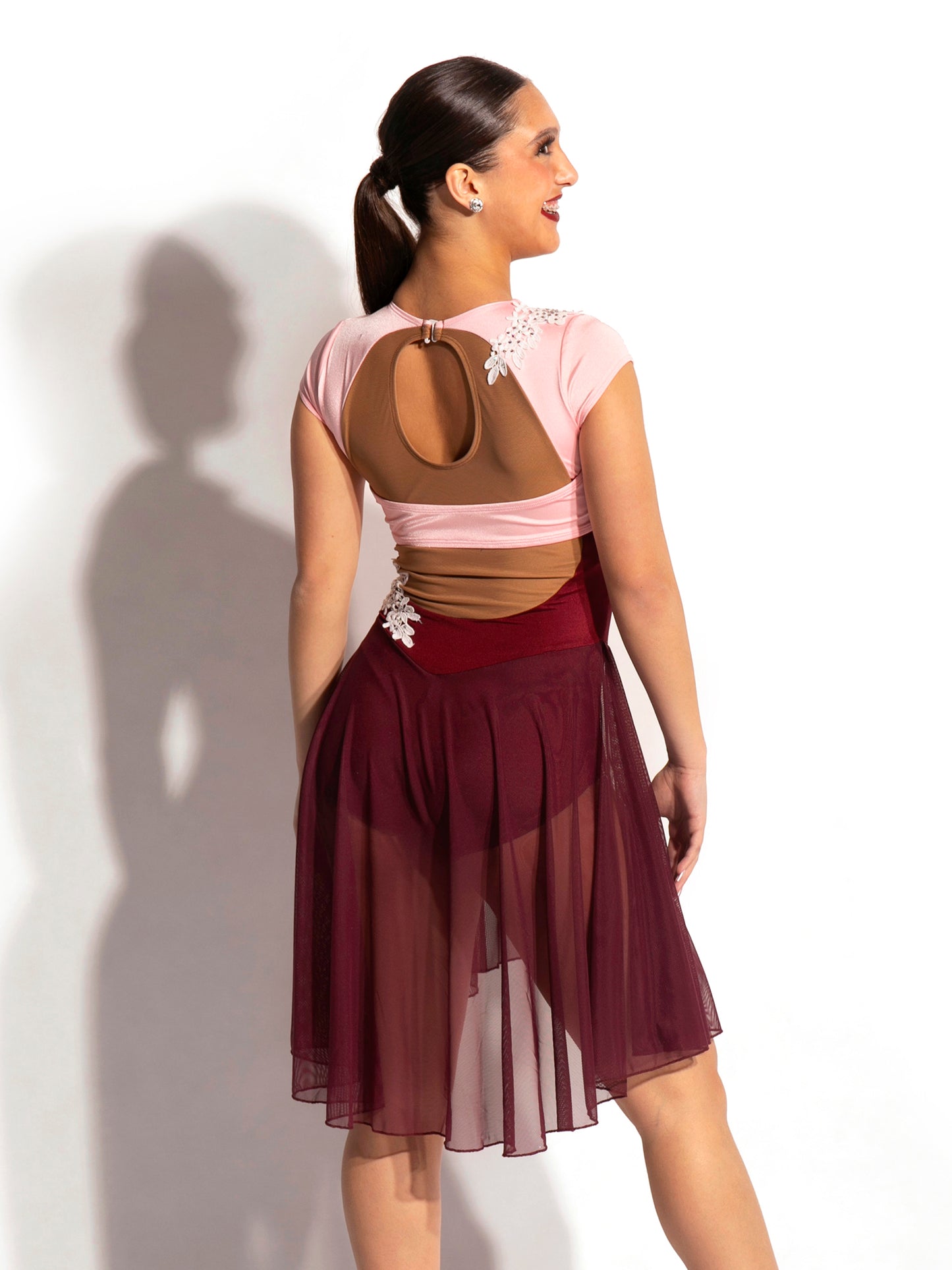 Clarke Skate Dress With Appliques