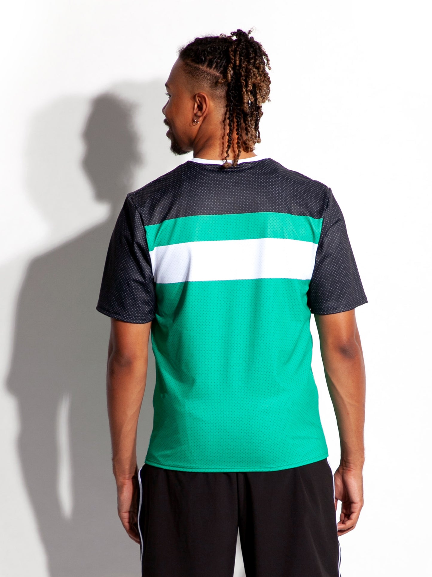 Color Block Crew Neck Short Sleeve - Men & Boys