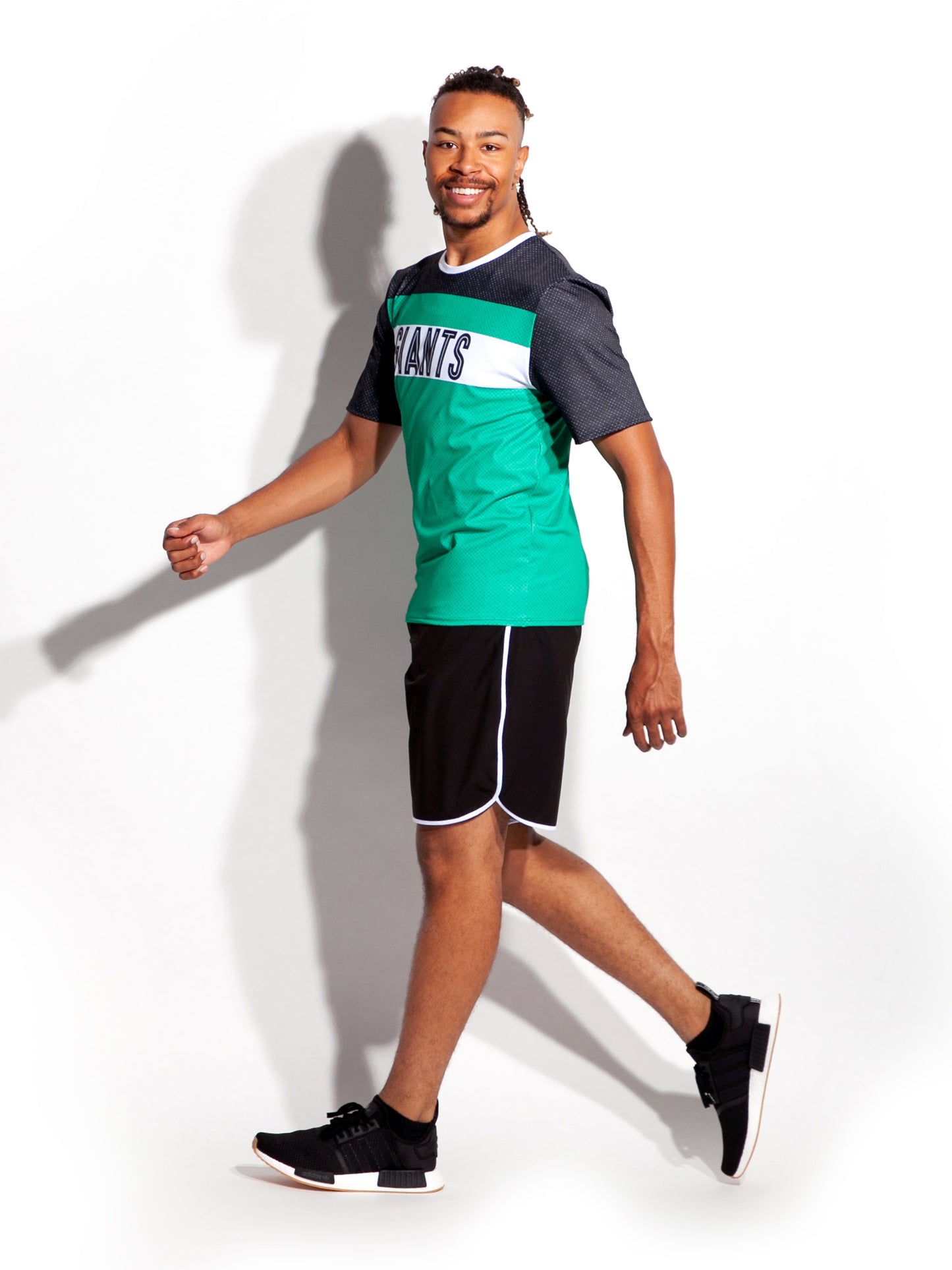 Color Block Crew Neck Short Sleeve - Men & Boys