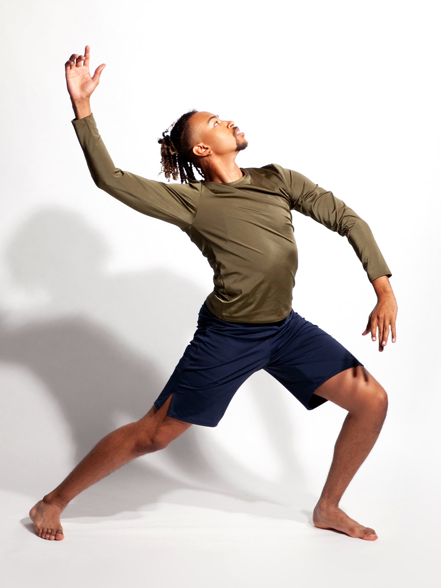 Crew Neck Long Sleeve Shirt - Men & Boys